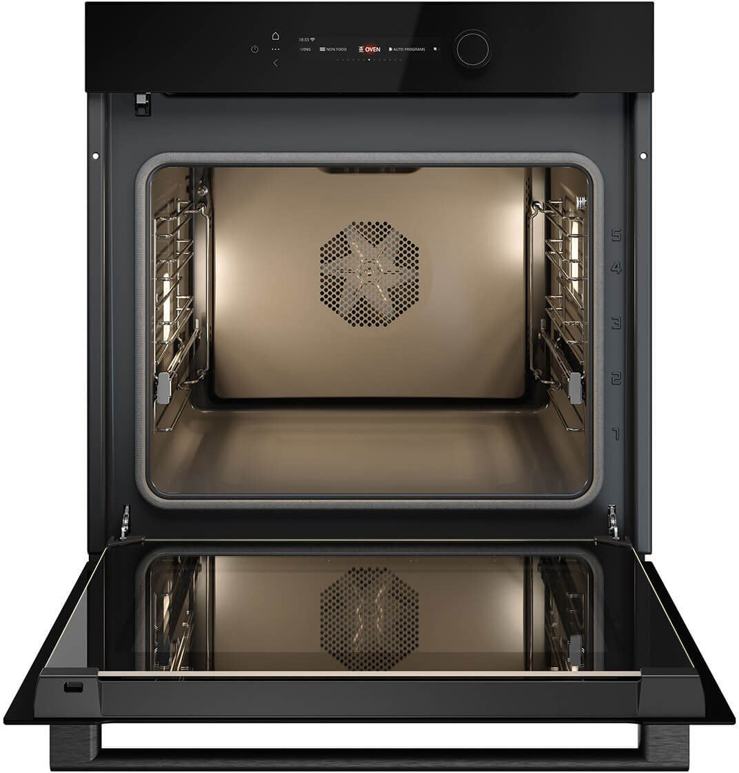 ASKO Craft Glass 60cm Pyrolytic Oven Black Glass OTP56BGH.AU