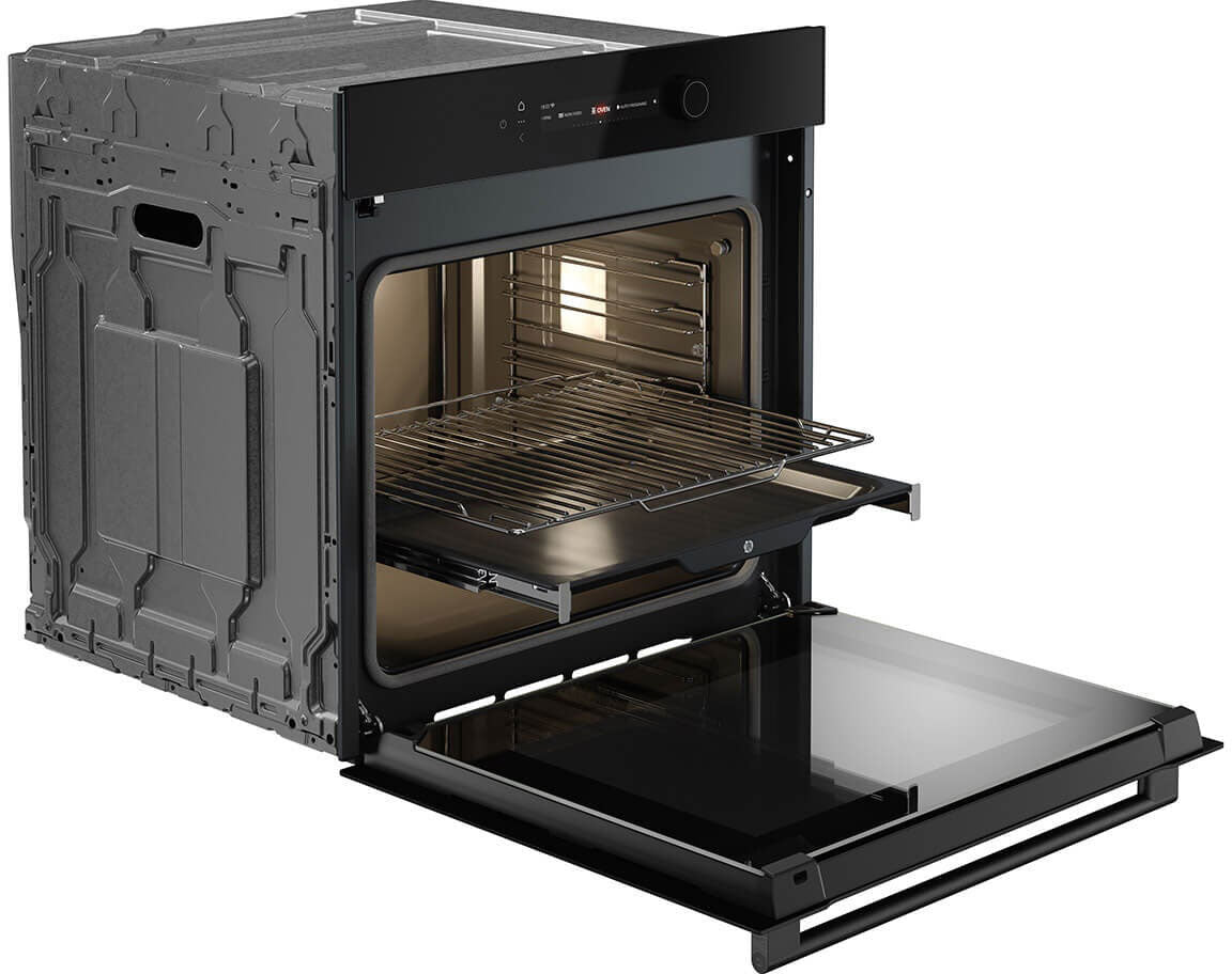 ASKO Craft Glass 60cm Pyrolytic Oven Black Glass OTP56BGH.AU