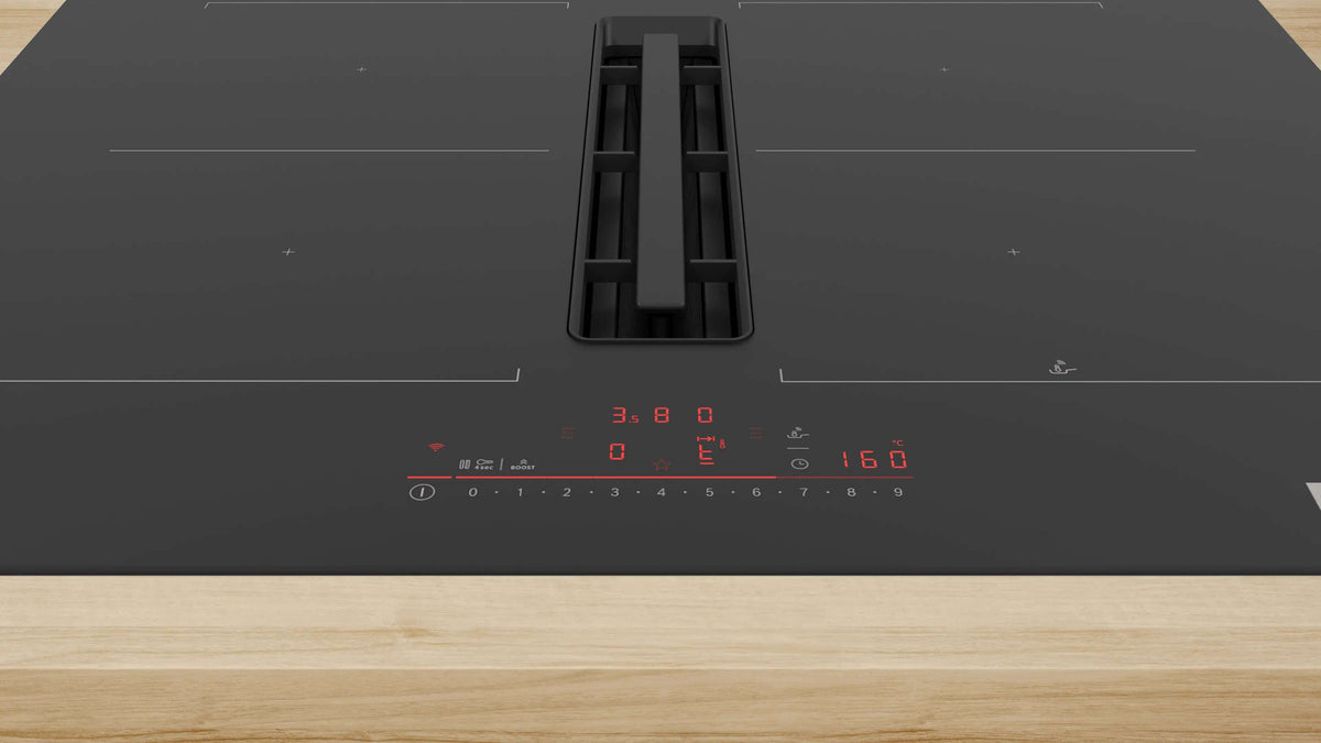 Bosch 70cm Series 6 Induction Cooktop with Downdraft PVQ711H26E