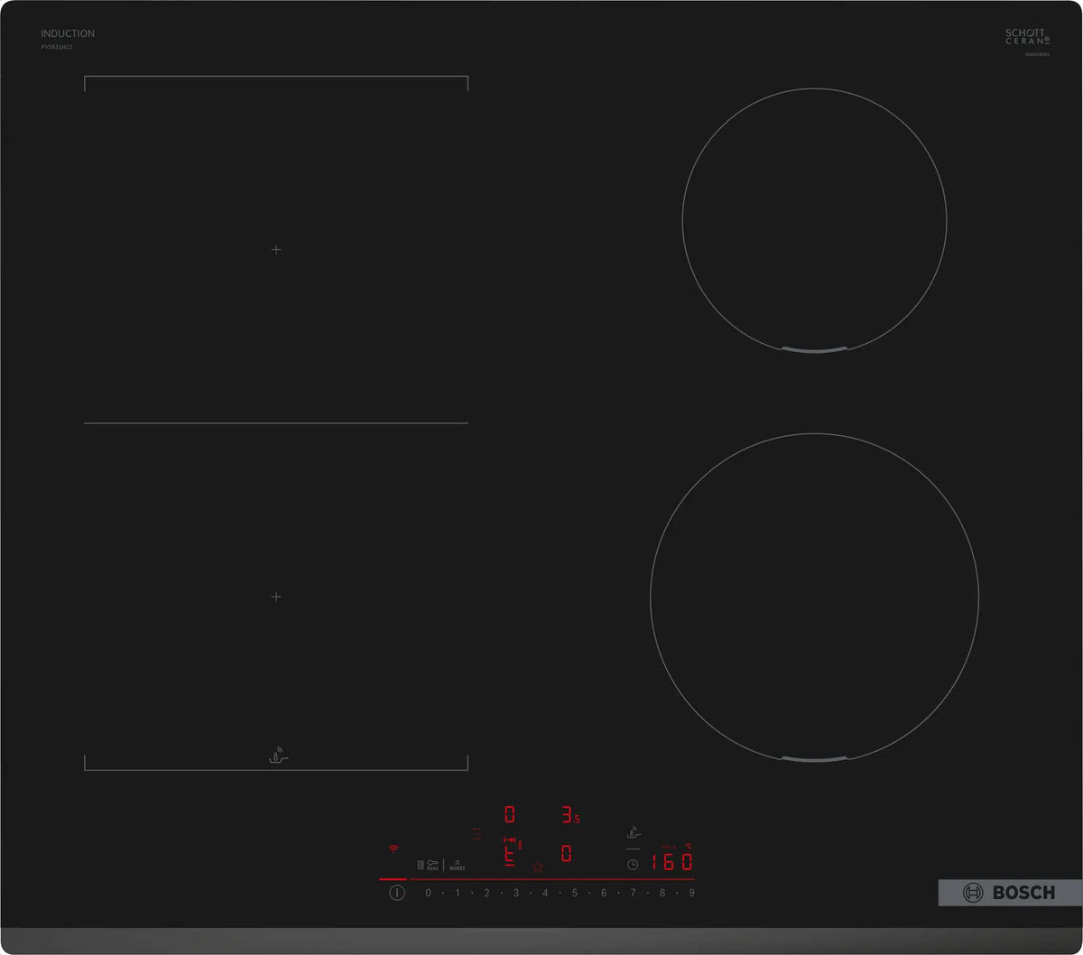 Bosch 60cm Series 6 Induction Cooktop PVS631HC1H
