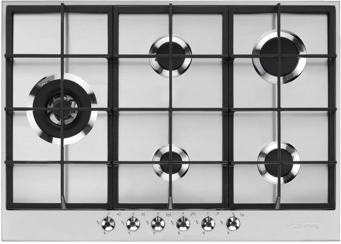 Smeg 72cm Classic Aesthetic Gas Cooktop PX375LAU