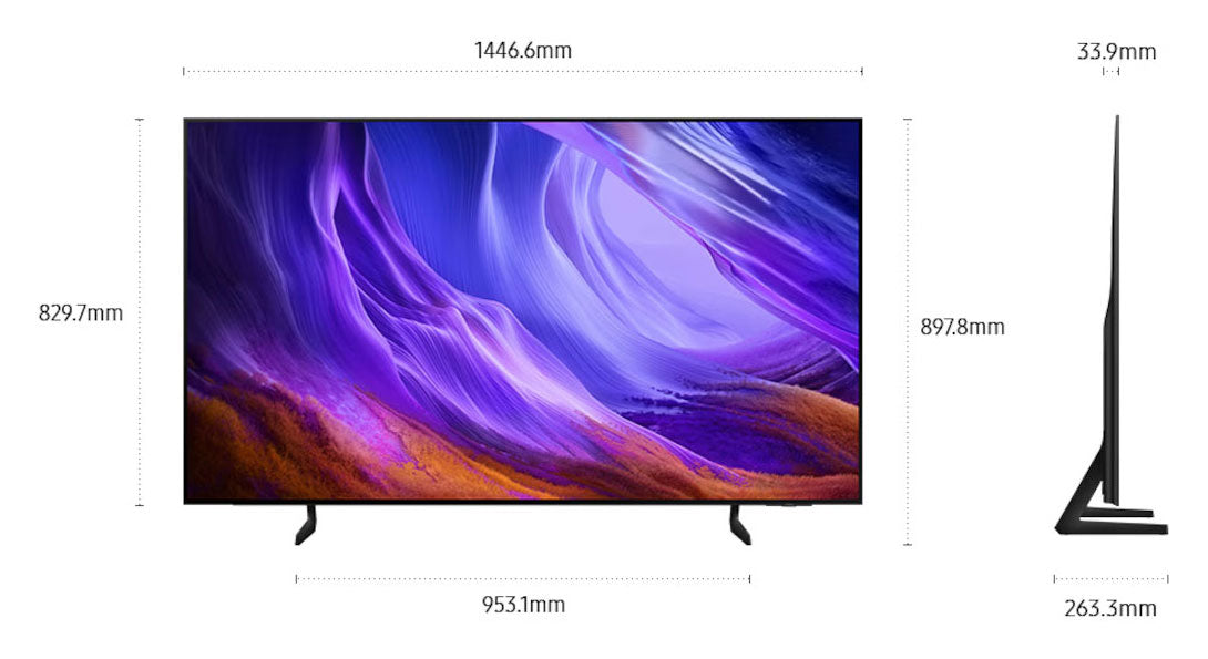 Samsung 65" S85H 4K Vision AI OLED Smart TV QA65S85HAEXXY