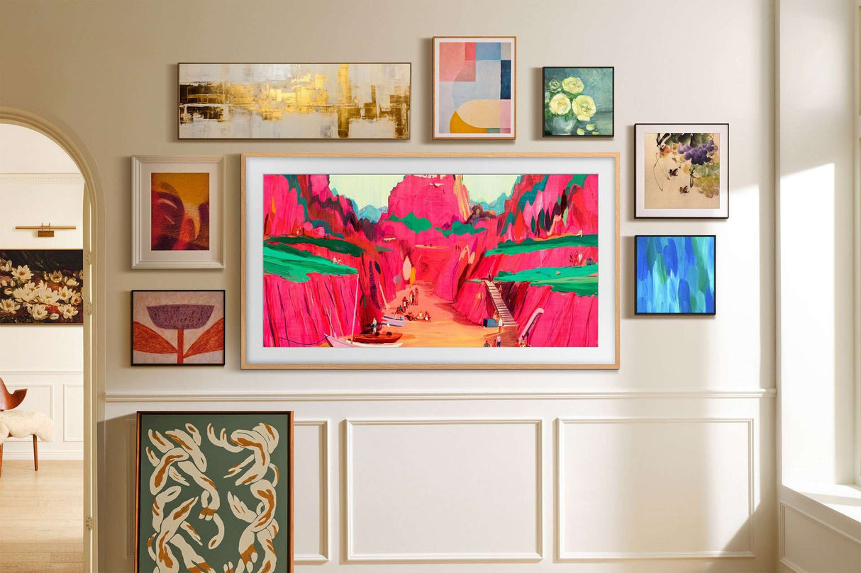 Samsung 75" The Frame Vision AI Pro 4K UHD QLED Smart TV QA75LS03FWWXXY