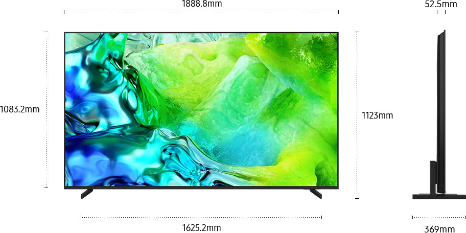 Samsung 85" QN80H 4K Vision AI UHD Neo QLED Smart TV QA85QN80HAWXXY