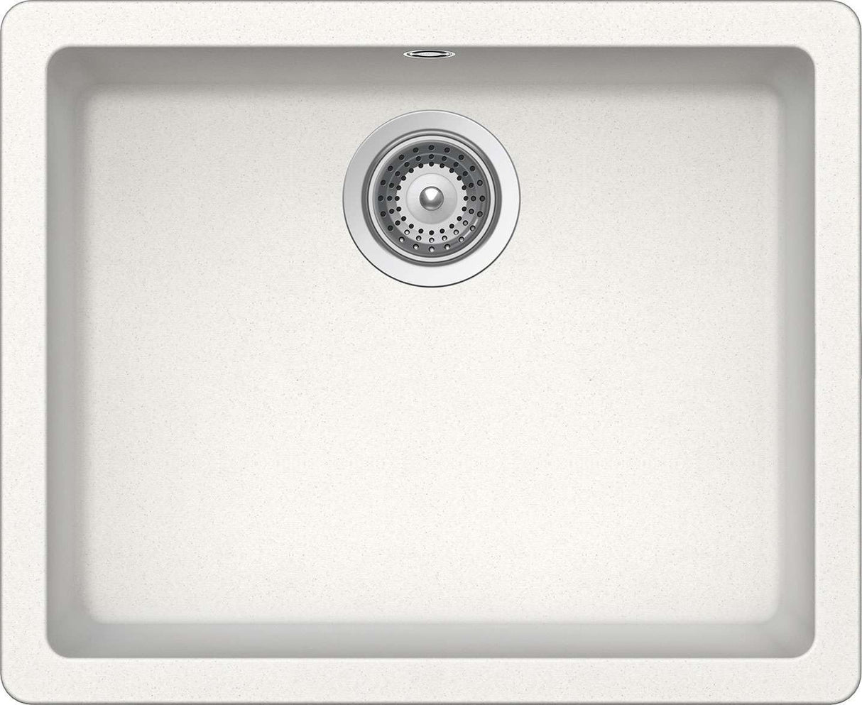Abey Schock Alpina Large Single Bowl Inset/Undermount Granite Sink QN-100W