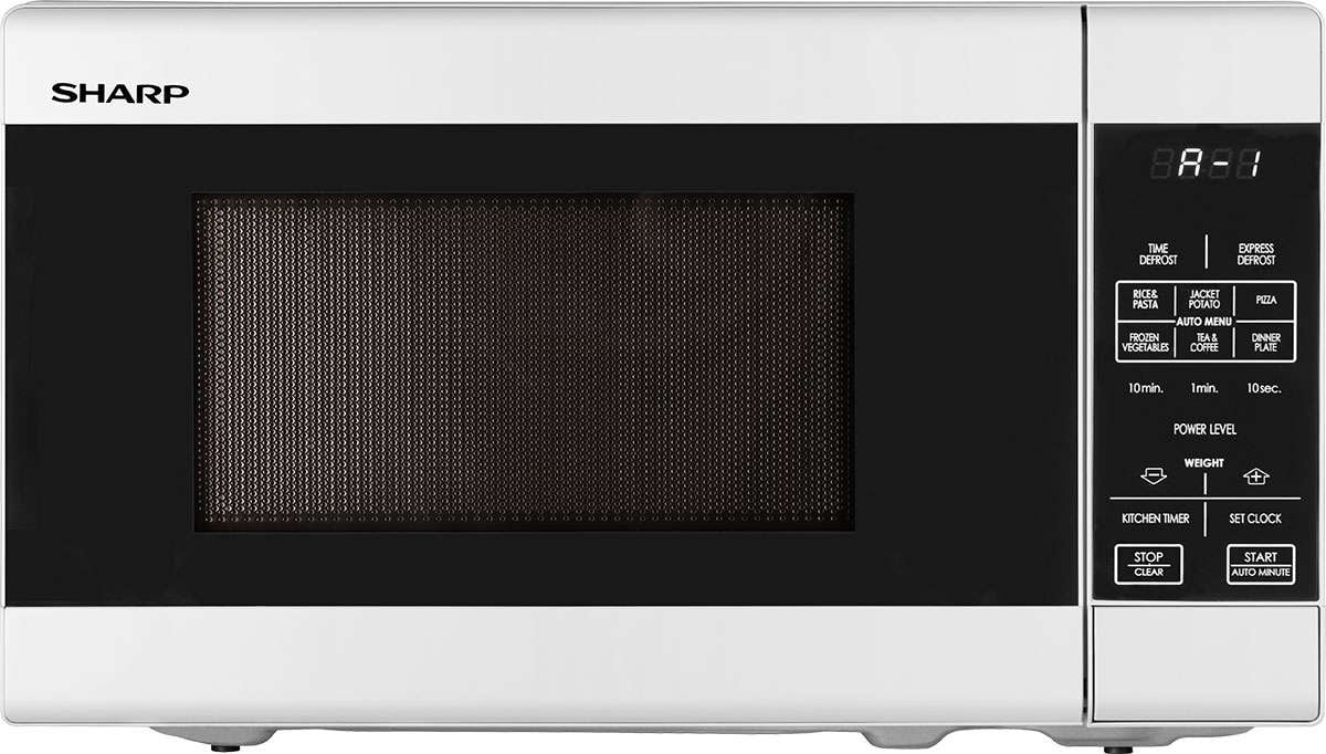 Sharp 20L 750W Compact Microwave Oven White R211DW