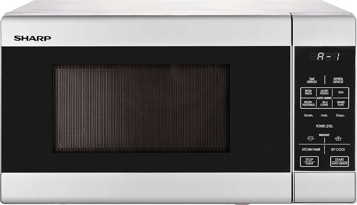 Sharp 20L 750W Compact Microwave Oven White R211DW