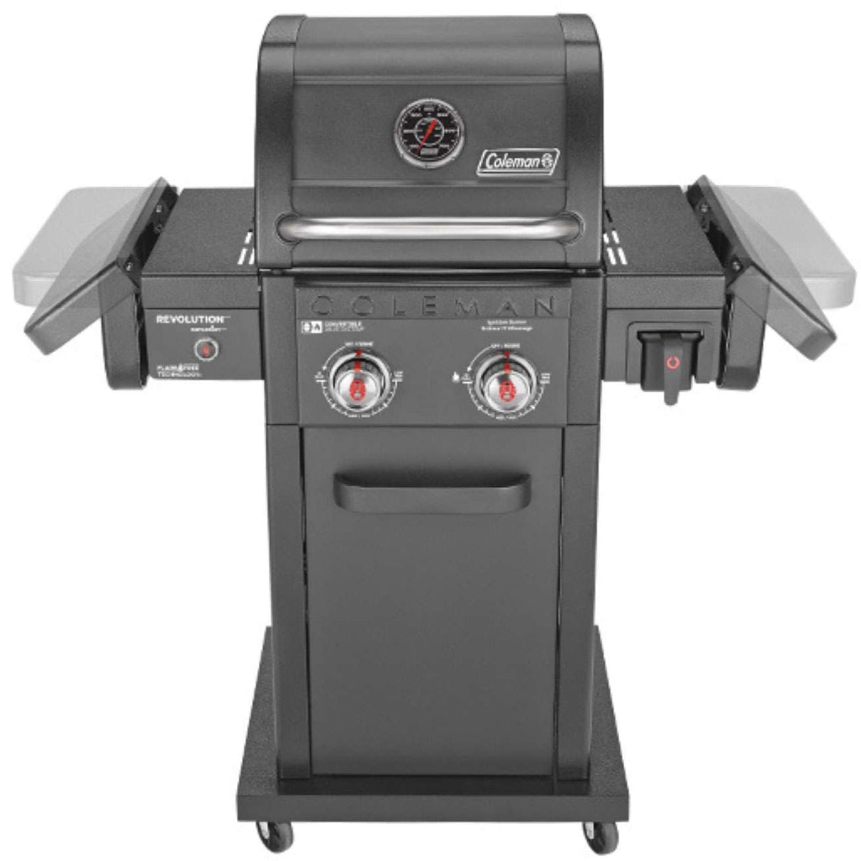 Coleman Revolution 2 Burner Freestanding LPG BBQ Black Gloss REV2BGL