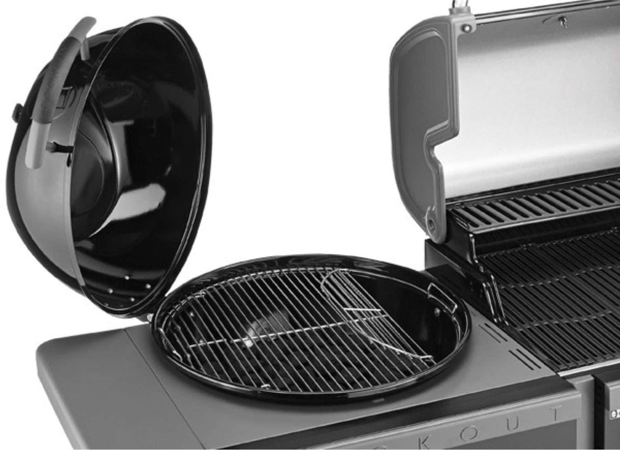 Coleman Revolution Dual Fuel Freestanding LPG BBQ Black Gloss REVDFBGL