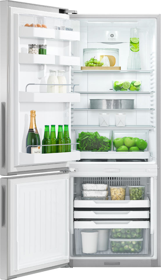 Fisher & Paykel 380L Bottom Mount Refrigerator RF402BLYX6 | Greater Sydney Only