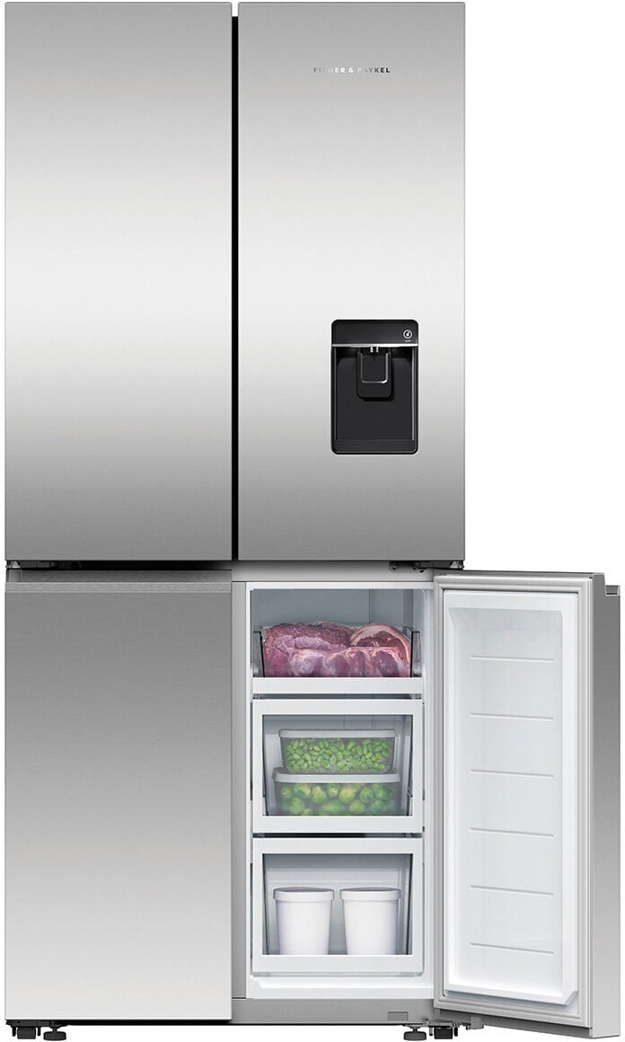 Fisher & Paykel 498L Quad Door Refrigerator RF500QNUX1 | Greater Sydney Only