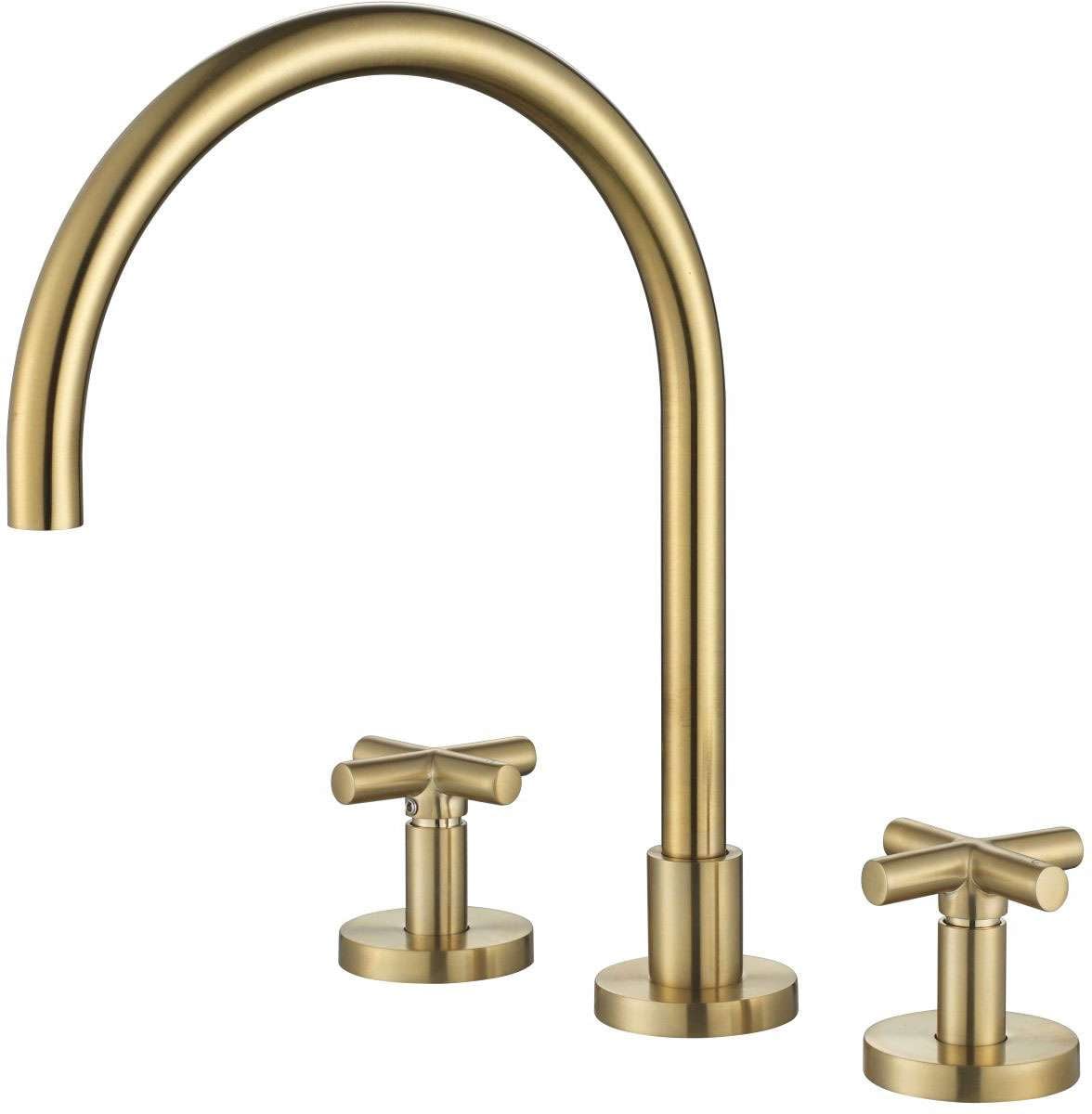 Modern National Ryker 1/4 Turn Kitchen Tap Set Brushed Bronze RYK004BM