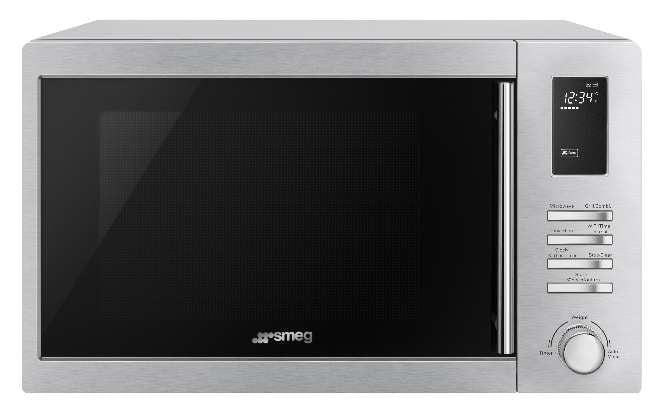 Smeg 34L Microwave With Grill SA34MX