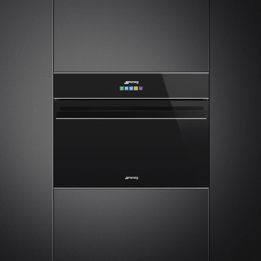 Smeg 45cm Dolce Stil Novo Blast Chiller Black SAB4604NX