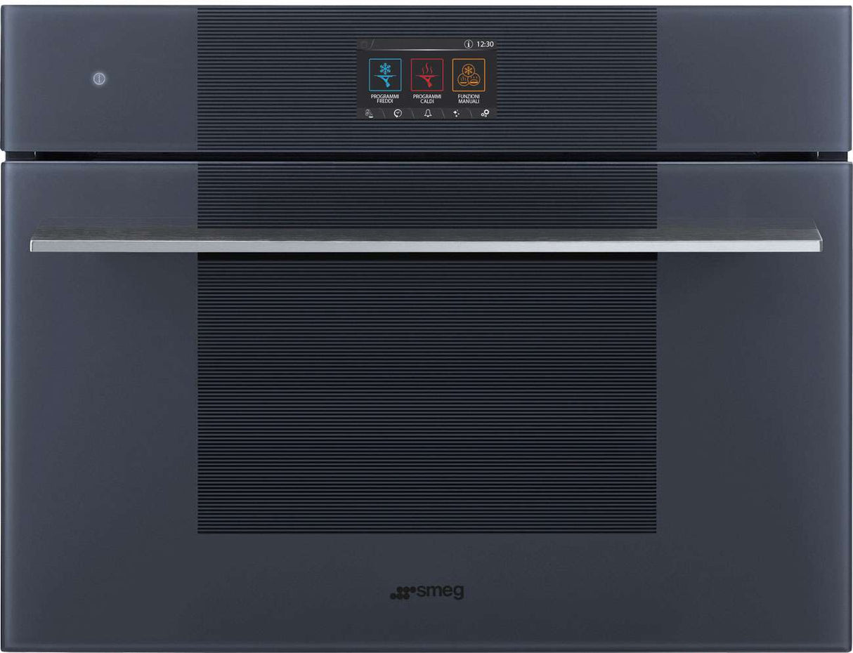 Smeg 45cm Linea Compact Blast Chiller Neptune Grey SBC4104G