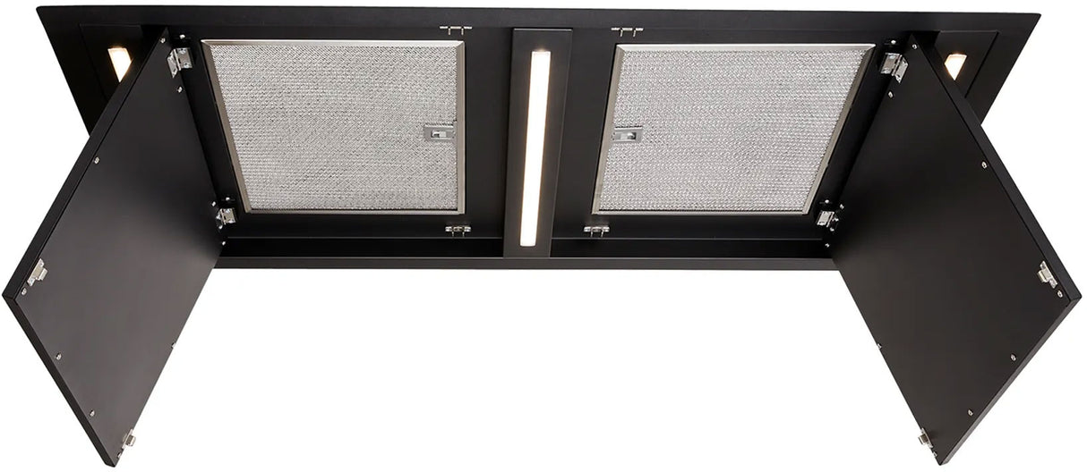 Schweigen 120cm Silent 3000m3/hr TwinMotor Black Ceiling Cassette SCC1200B-SP2