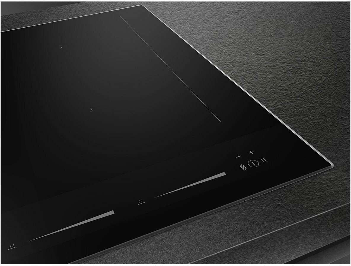 Smeg 90cm Linea Induction Cooktop Pure Black SIM1964D