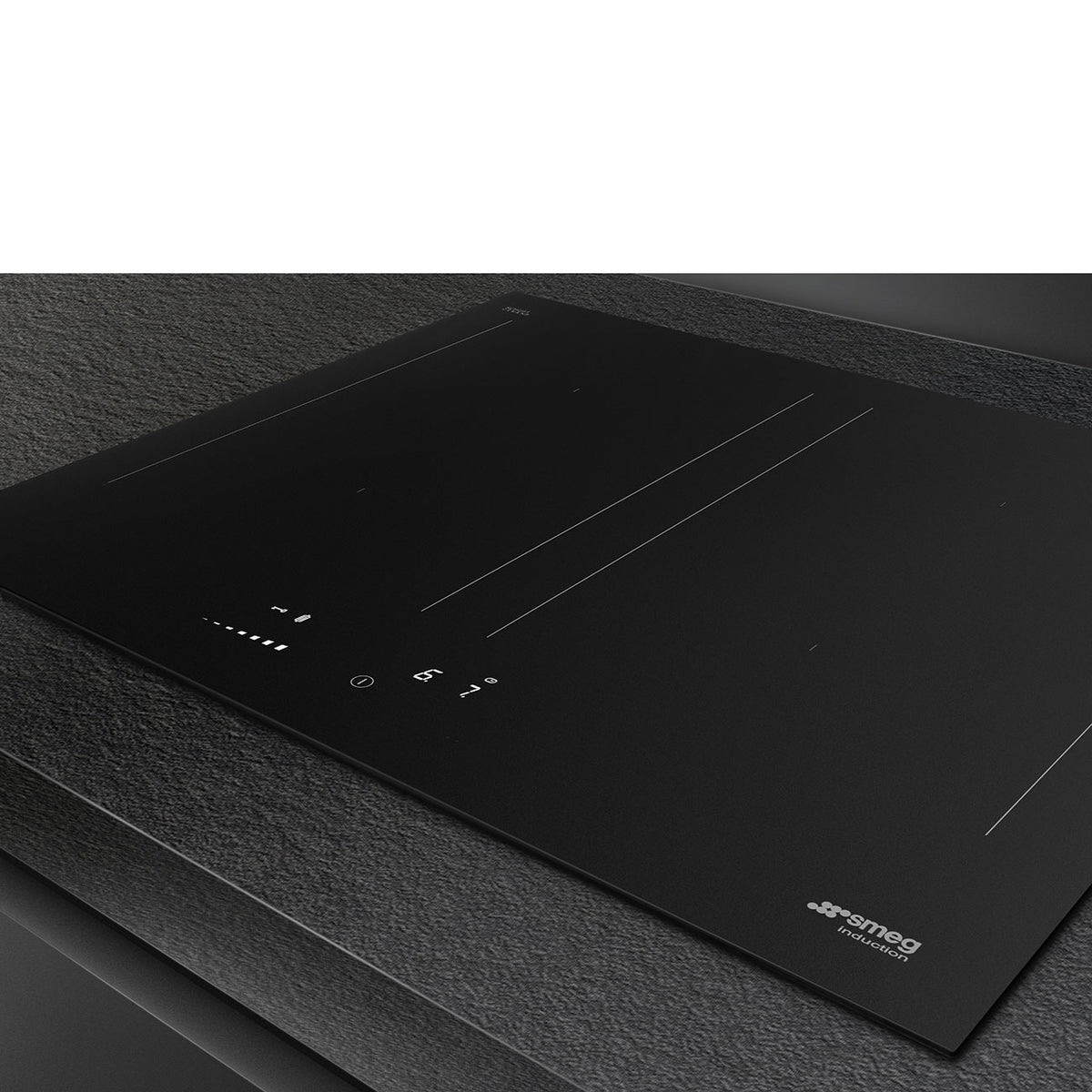 Smeg 60cm Classic Induction Cooktop Matte Black SIM3644N