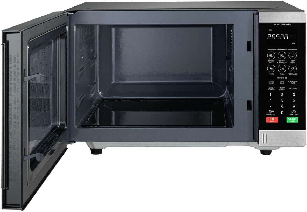 Sharp 32L 1200W Flatbed Microwave Stainless Steel SM327FHS