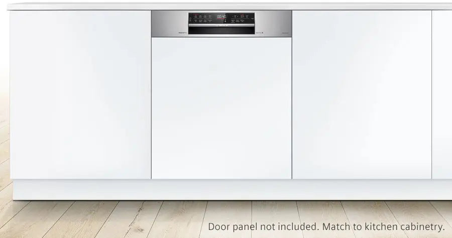 Bosch Series 6 60cm Semi-Integrated Dishwasher Stainless Steel Panel SMI6HCS01A