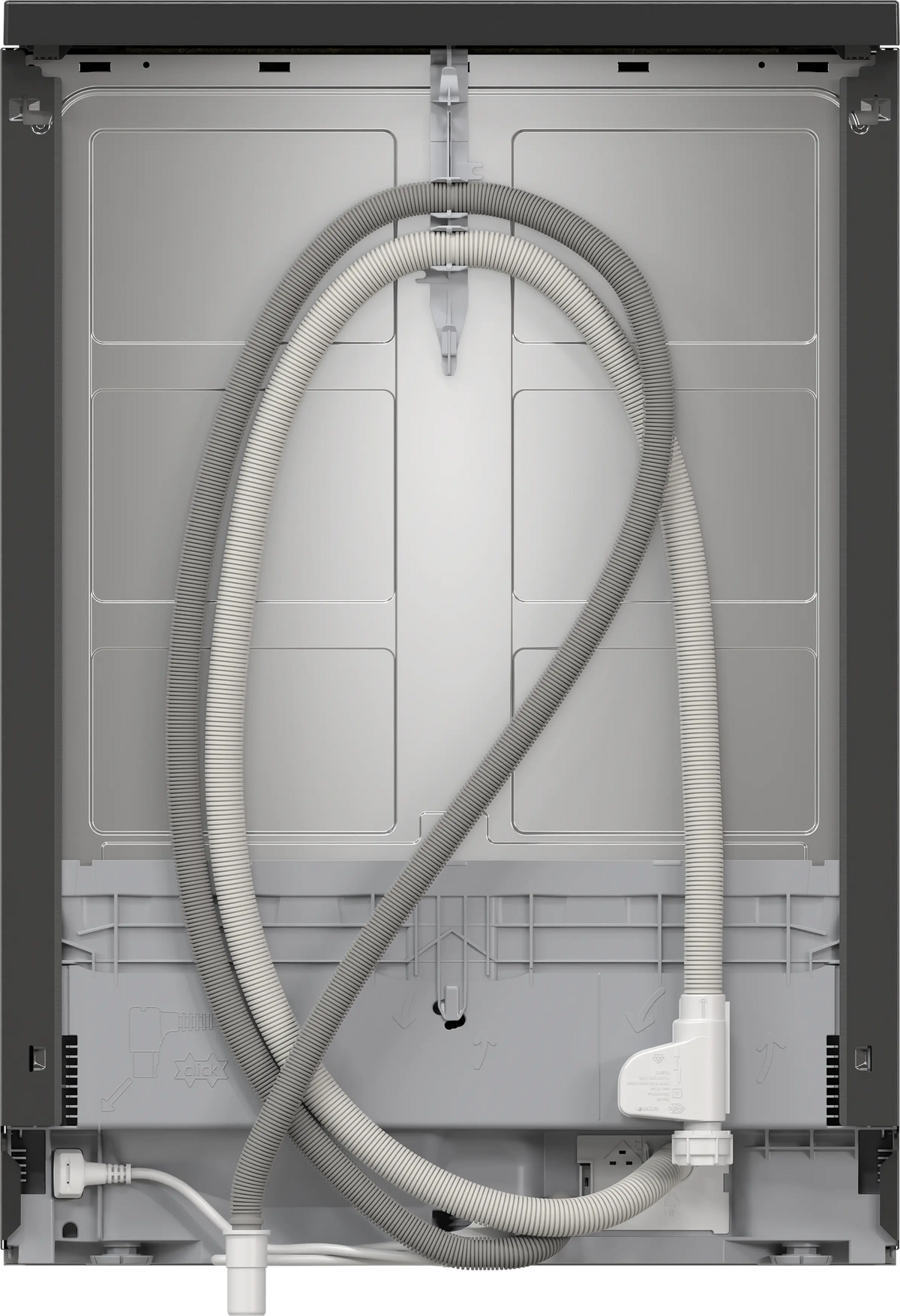 Bosch Series 4 60cm Freestanding Dishwasher Black Inox SMS4HVB01A
