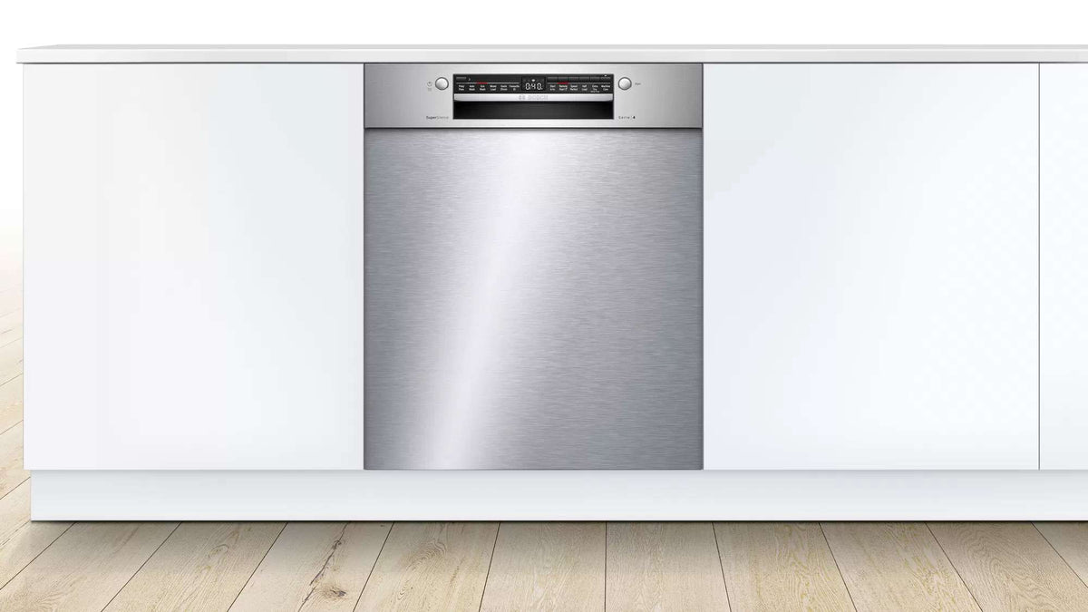 Bosch Series 4 60cm Under Bench Dishwasher Stainless Steel SMU4HVS01A
