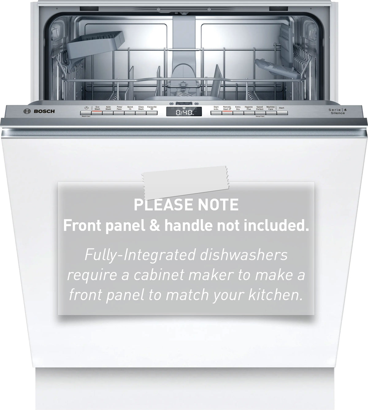 Bosch Series 4 60cm Fully-Integrated Dishwasher SMV4HTX01A