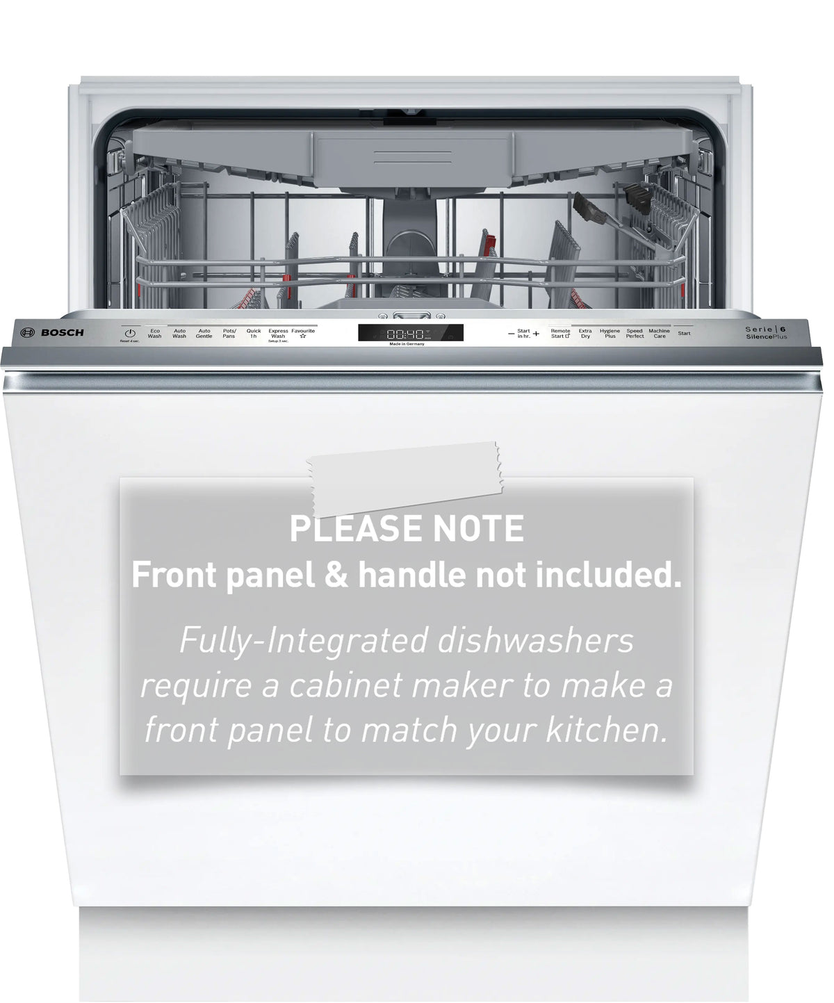 Bosch Series 6 60cm Fully-Integrated Dishwasher SMV6HCX03A