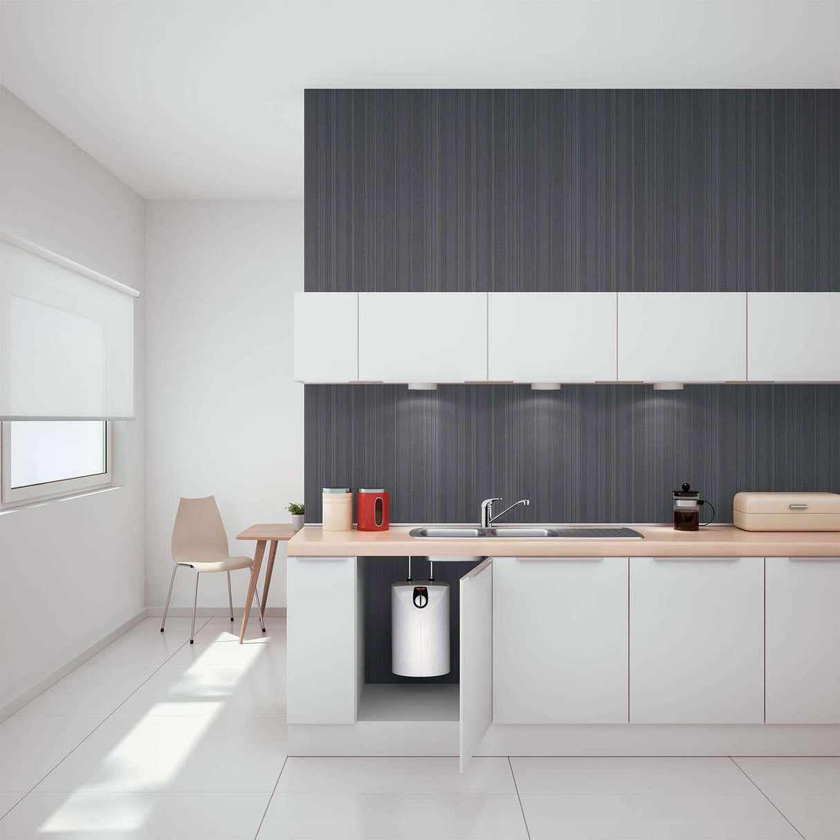 Stiebel Eltron SNU10 Open Vented Water System With MEW Mixer SNU 10 + MEW