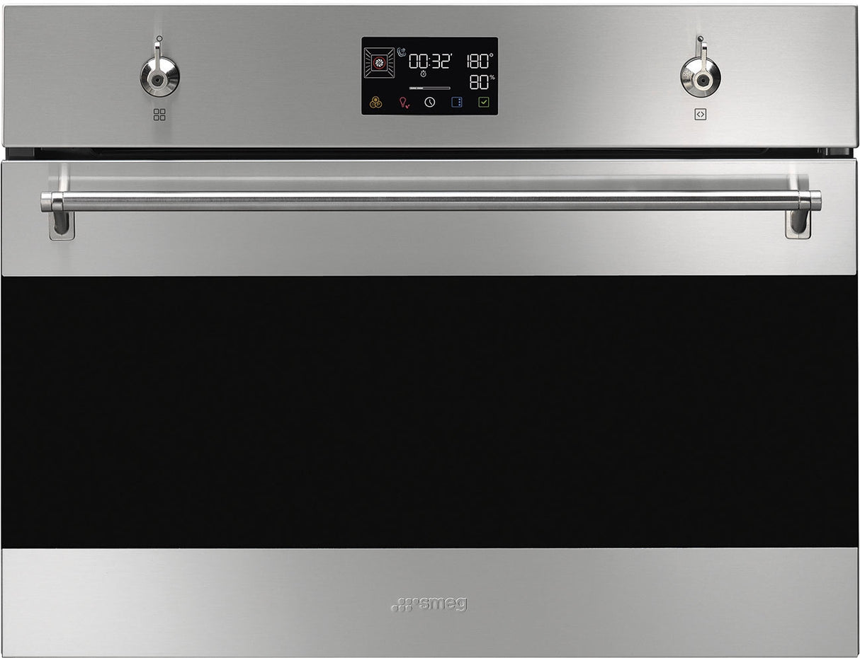 Smeg 45cm Compact Classic Steam Oven Stainless Steel SOA4302S3X