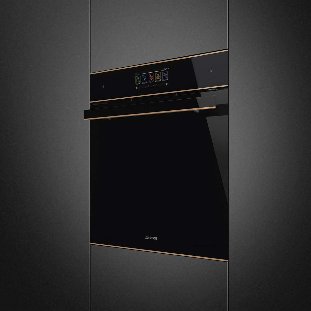 Smeg 60cm Dolce Stil Novo Combi Steam Oven Black SOA6606WS4PNR