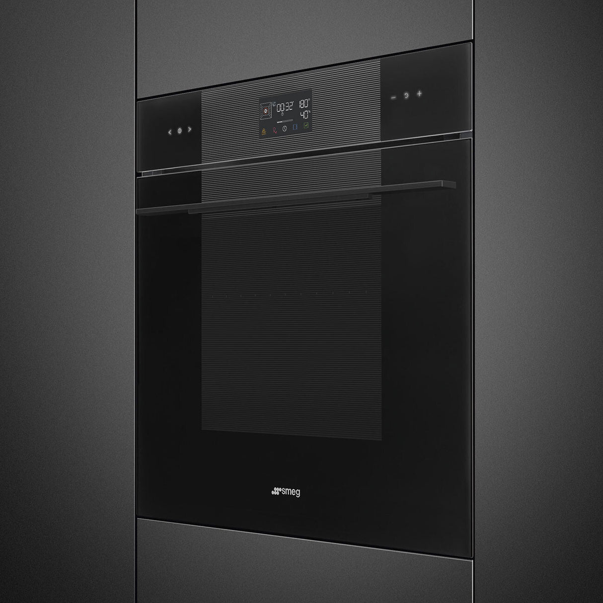 Smeg 60cm Linea Combi Steam Oven Black SOPA6102S2PB3
