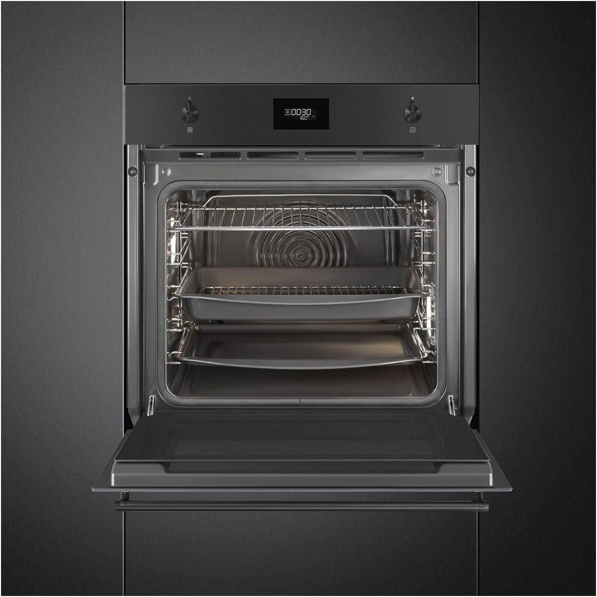 Smeg 60cm Classic Pyrolytic Built-In Oven SOPA6301TN