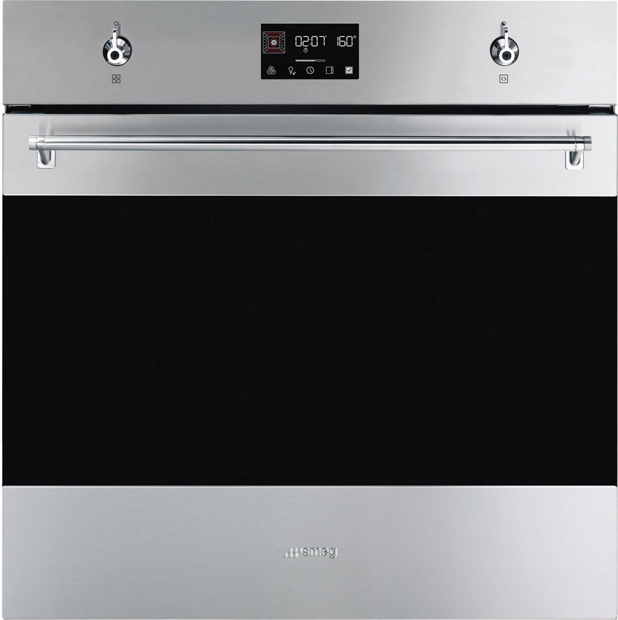 Smeg 60cm Classic Pyrolytic Oven Stainless Steel SOPA6302TX