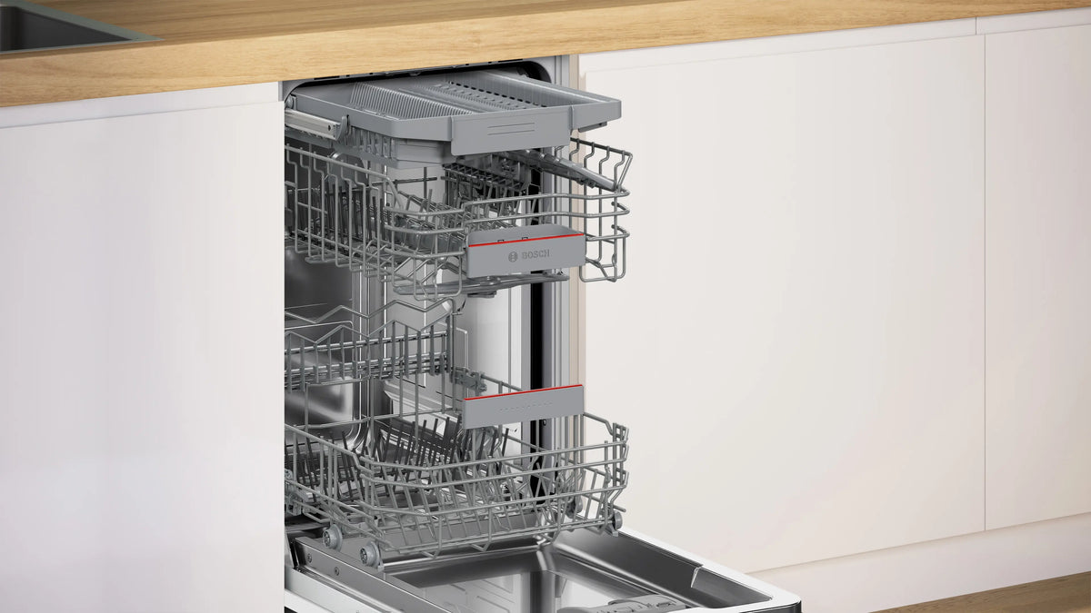 Bosch Series 6 45cm Built Under Dishwasher Brushed Steel SPU6IMS01A
