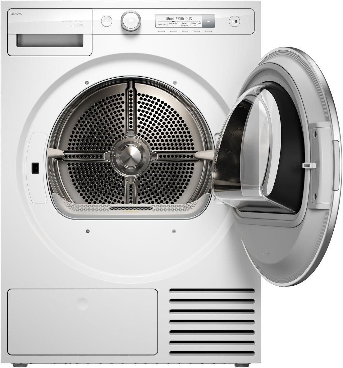 ASKO Logic 11kg Butterfly Drying Heat Pump Dryer White T311HCXLW.AU