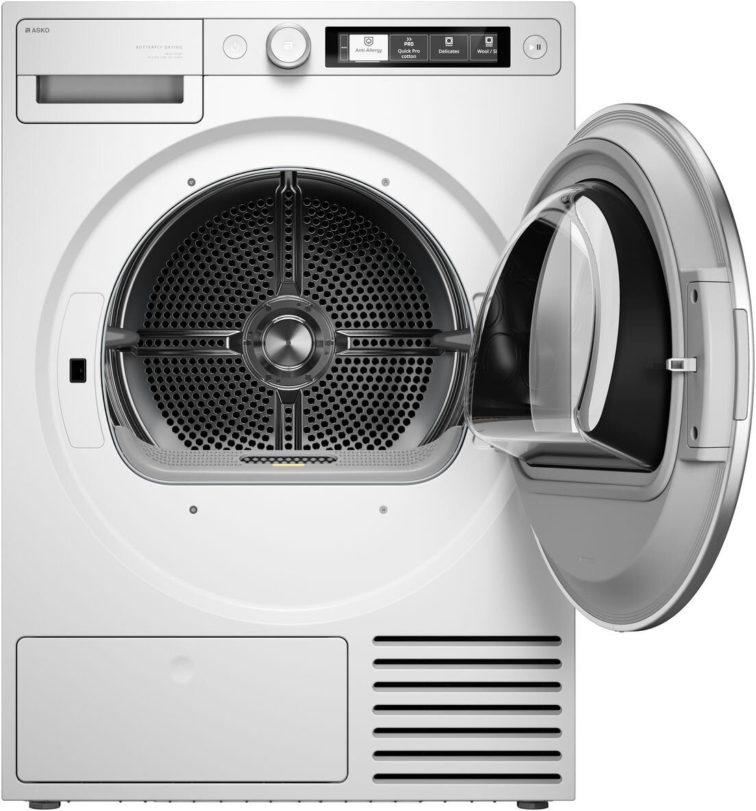 ASKO Style 9kg Butterfly Drying Tumble Dryer White T509HPW.AU