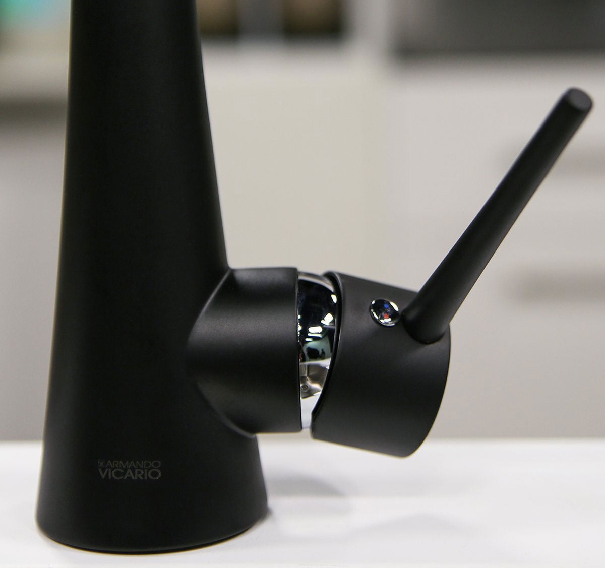 Abey Tink D Black Kitchen Pull Out Mixer Tap TINKDB