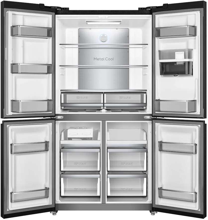 TCL 590L Quad Door Refrigerator TRF590QHB | Greater Sydney Only