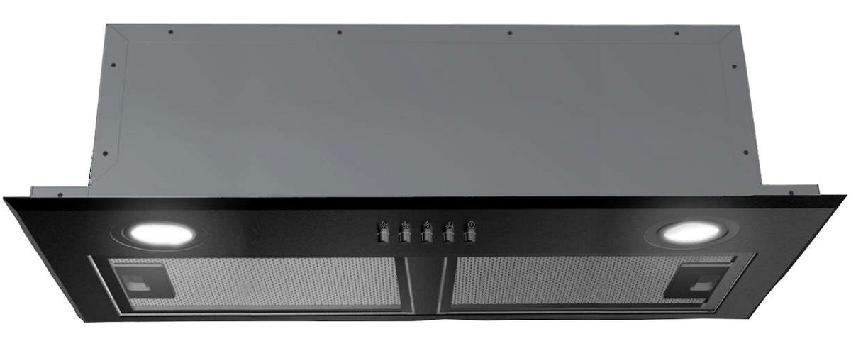 Casa 90cm Undermount Rangehood Black UDMCA90B