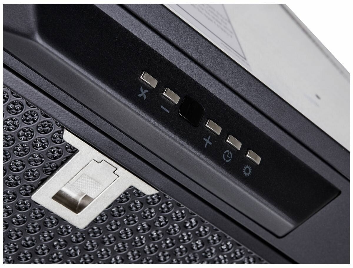 Schweigen 90cm Silent 900m3/hr Black Undermount Rangehood UM1170-9BST