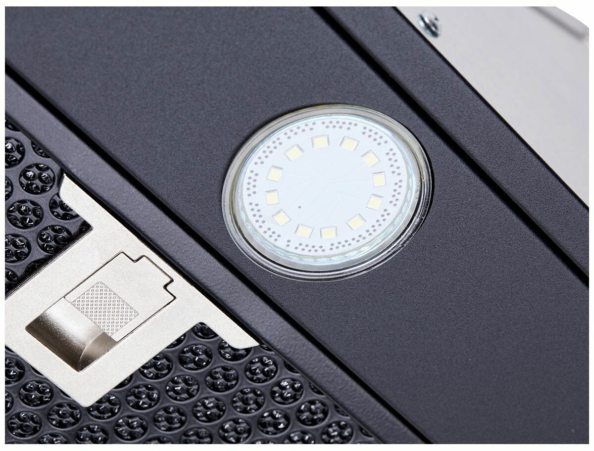 Schweigen 90cm Silent 900m3/hr Black Undermount Rangehood UM1170-9BST