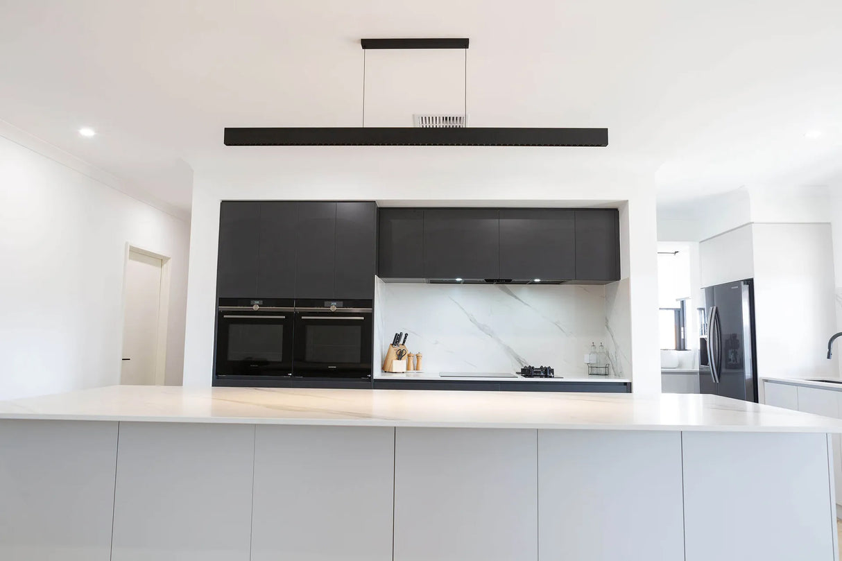 Schweigen 120cm Silent 1600m3/hr Black Deep Undermount Rangehood UM1390-12BSP
