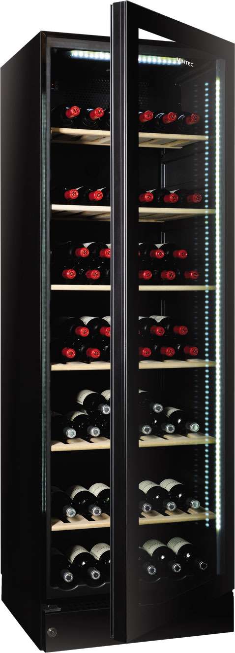Vintec 198 Bottle Wine Cabinet Fridge V190SG2E-BK | Greater Sydney Only