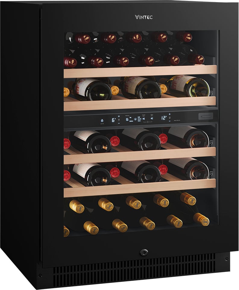 Vintec 40 Bottle Dual Zone Wine Fridge VWD820SCB-X