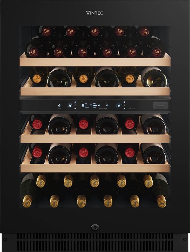 Vintec 40 Bottle Dual Zone Wine Fridge VWD820SCB-X