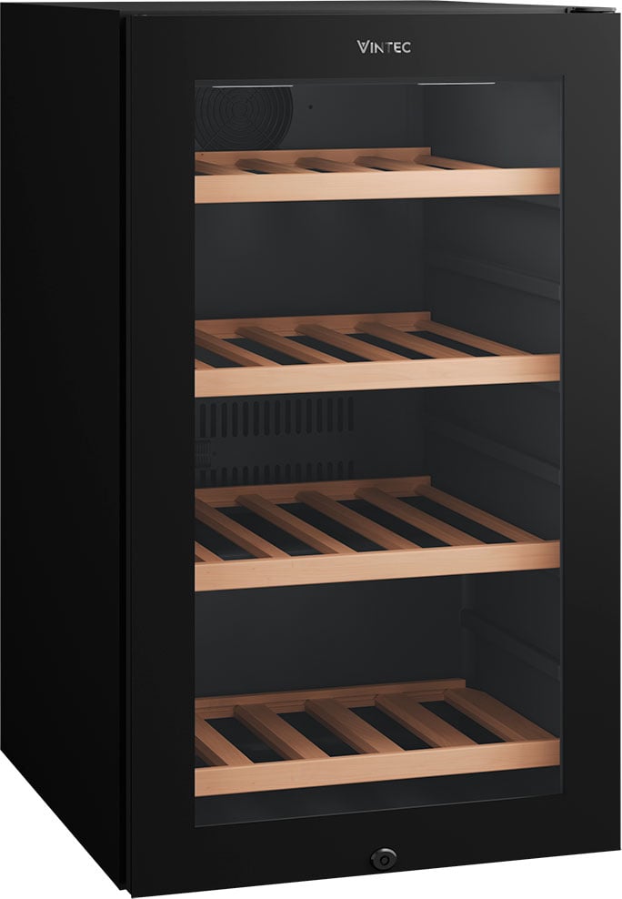 Vintec 35 Bottle Single Zone Under Bench Wine Fridge VWS830FCB-X