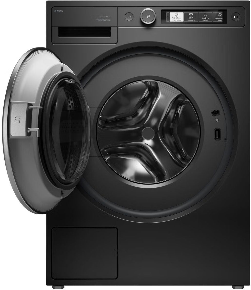ASKO Style 11kg Steel Seal Front Load Washing Machine Graphite Black W5114RXLG.AU