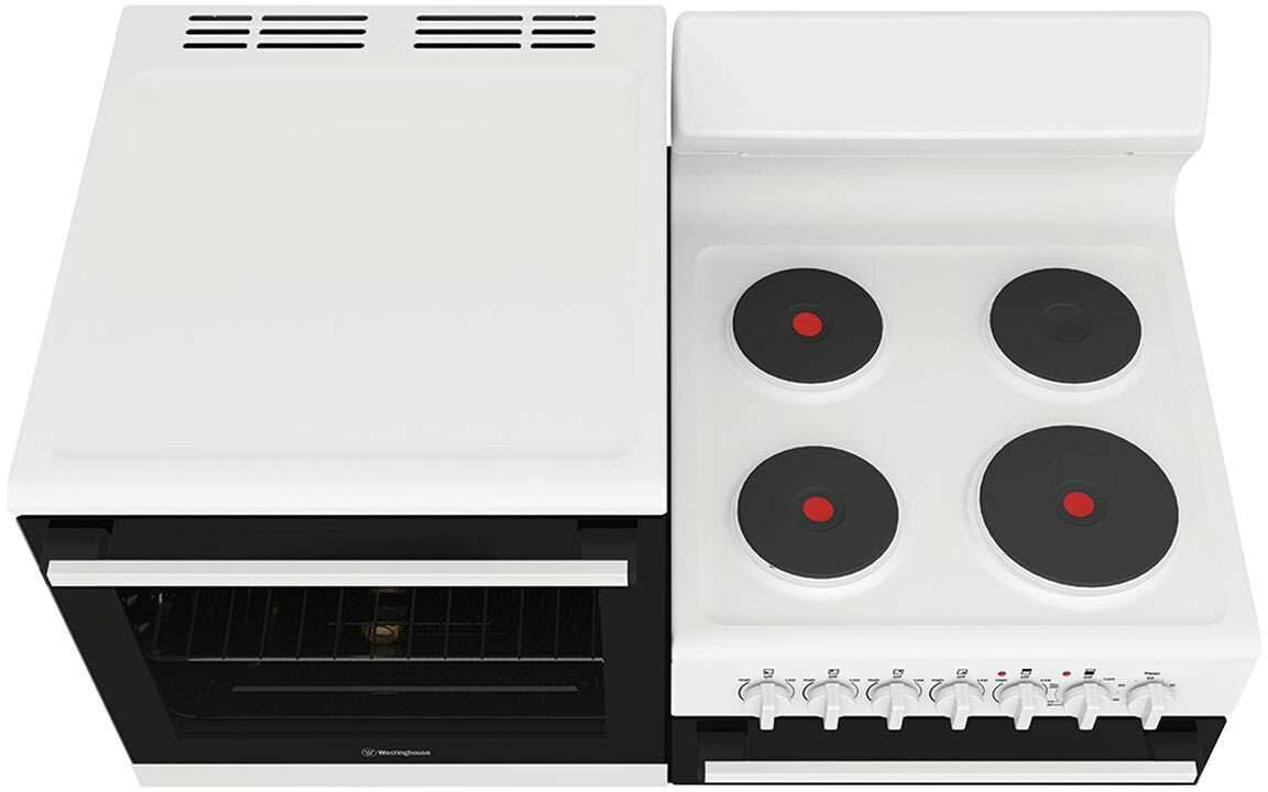 Westinghouse 108cm 80L Elevated Electric Freestanding Oven/Stove WDE132WC-L