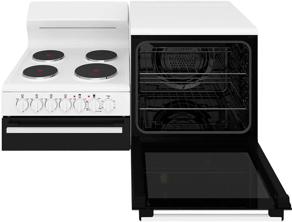 Westinghouse 108cm 80L Elevated Electric Freestanding Oven/Stove WDE132WC-R